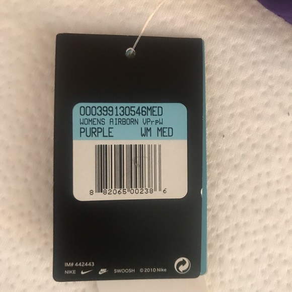 NWT Nike Dri-fit sz Medium purple - Picture 5 of 5